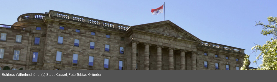 Schloss Wilhelmshöhe; (c) Stadt Kassel; Foto Tobias Gründer Schloss Wilhelmshöhe; (c) Stadt Kassel; Foto Tobias Gründer